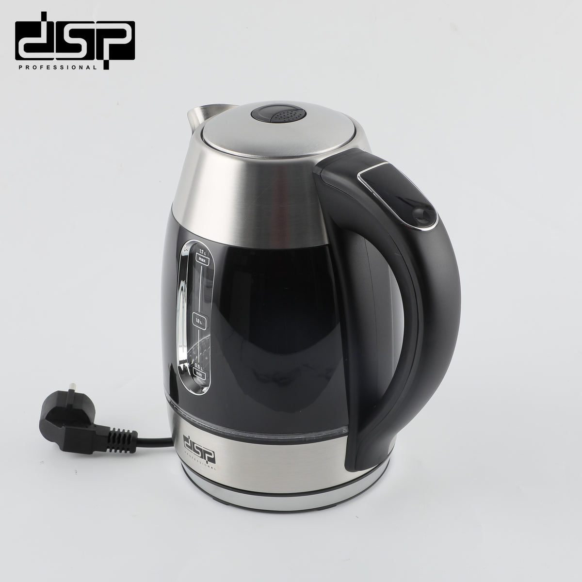 غلاية زجاج 7 درجات حرارة – 1.7 لتر – 2200 وات – DSP KK1274 – صورة 2
