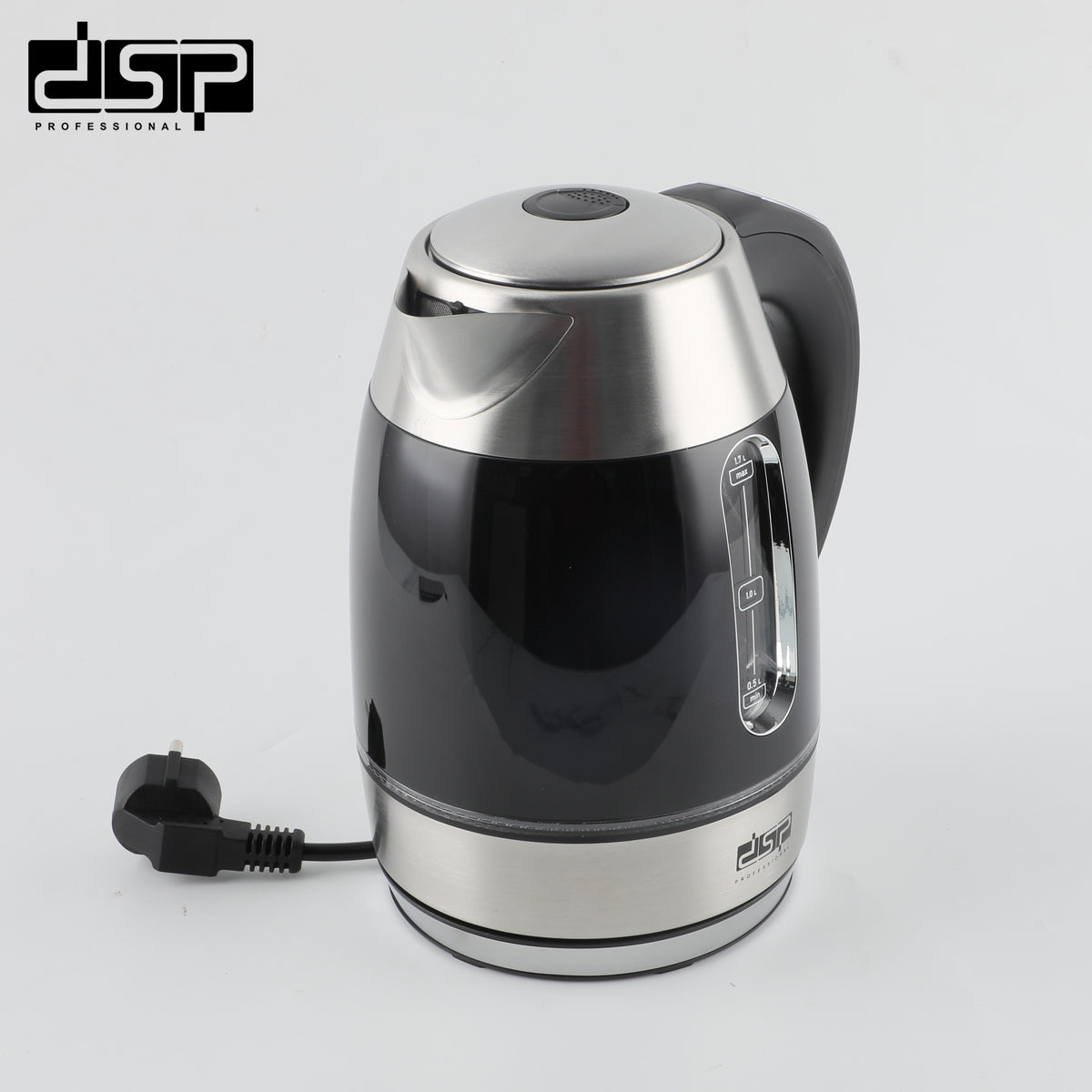 غلاية زجاج 7 درجات حرارة – 1.7 لتر – 2200 وات – DSP KK1274 – صورة 3