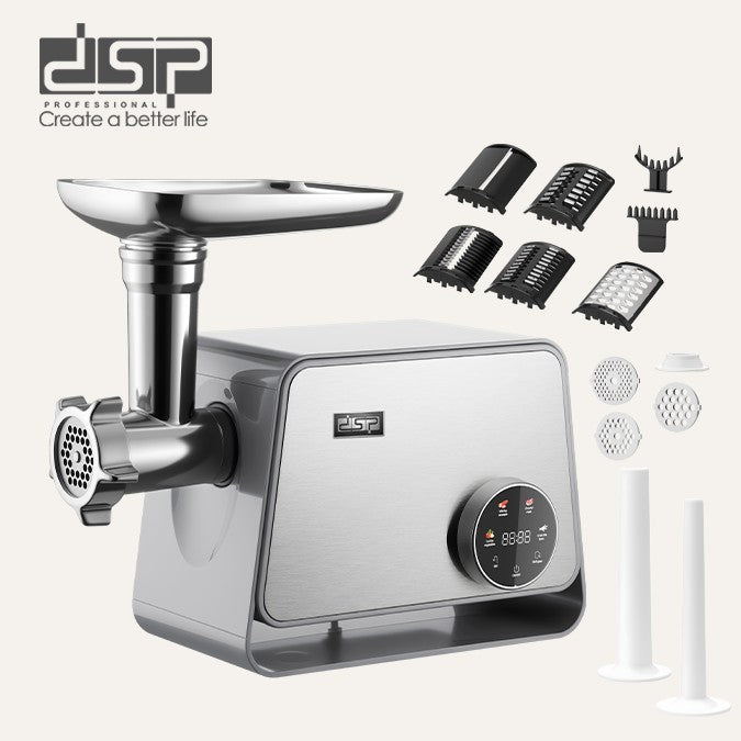 مفرمة لحمة متعددة الوظائف 2000 وات – شاشة LCD – 4 سرعات – DSP KM5081