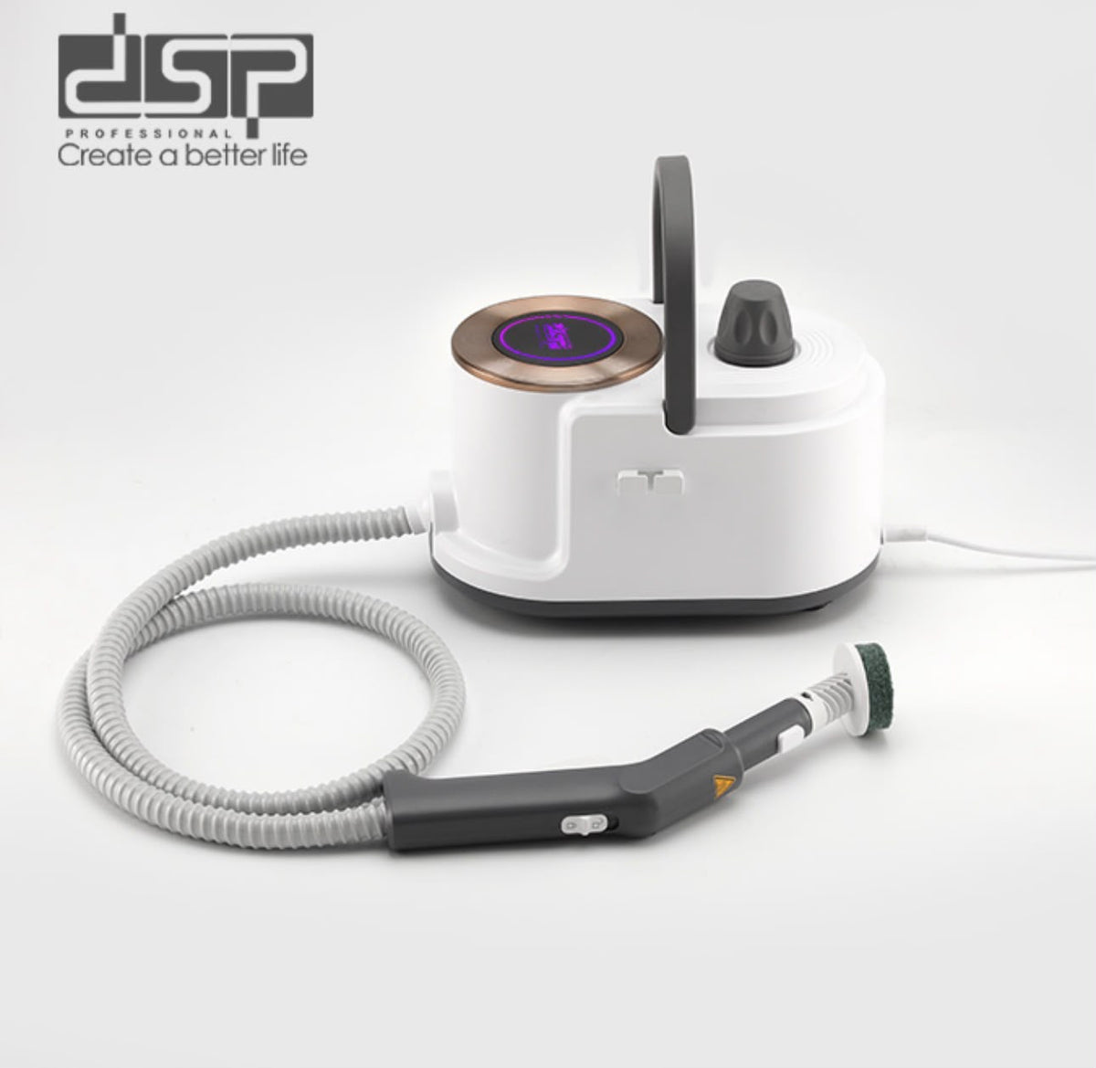 منظف بخار DSP KD2101 – 9 في 1 – 2000 وات بسعة 1.6 لتر
