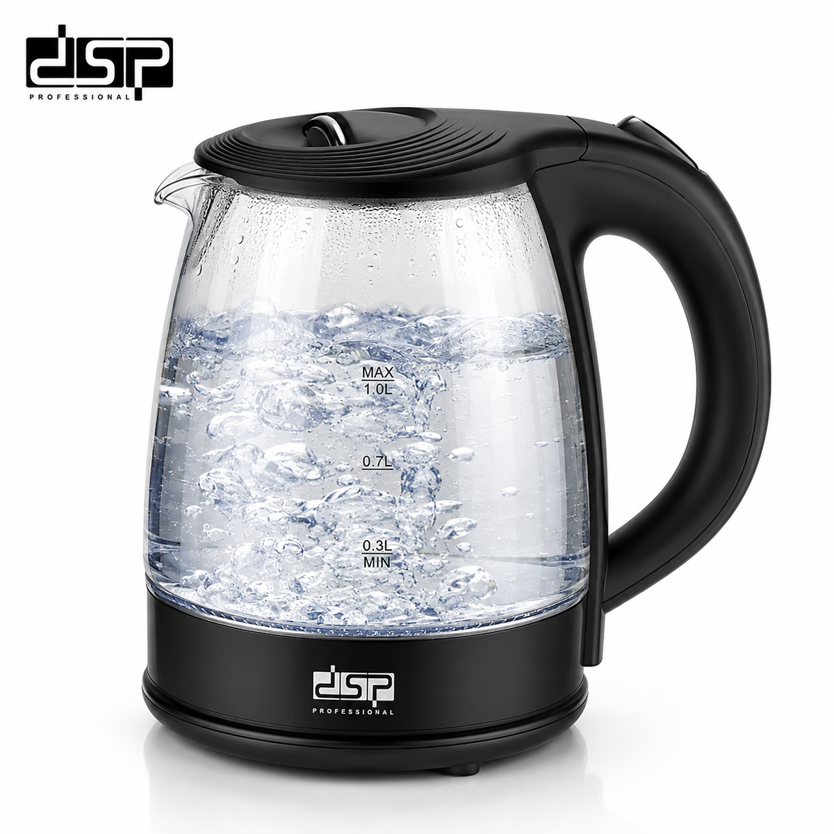 غلاية كهربائية زجاج – سعة 1.0 لتر DSP KK1190
