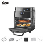 DSP KB2089 Oven Air Fryer – 1800 Watts with a capacity of 14 liters with a viewing window and multiple accessories