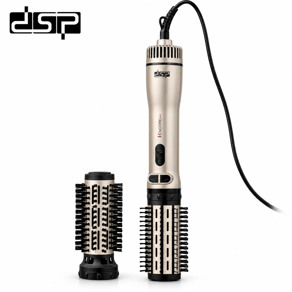 فرشاة هواء ساخن DSP 50214 – دوّارة 2 في 1 بقطرين 40 / 50 مم