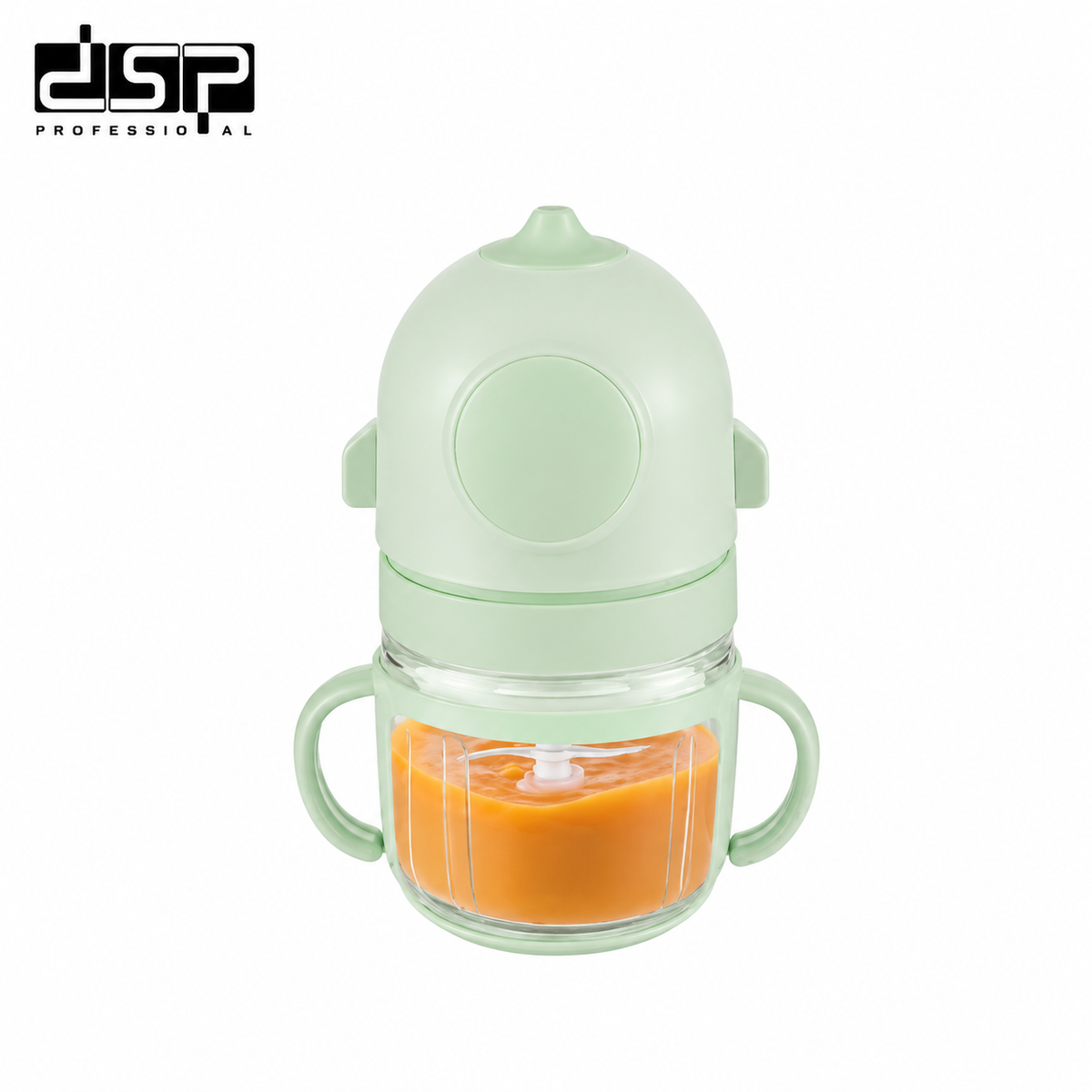 محضّر طعام للأطفال DSP KM4112 – 150 وات بكوب زجاجي 300 مل وشفرات ستانلس 304
