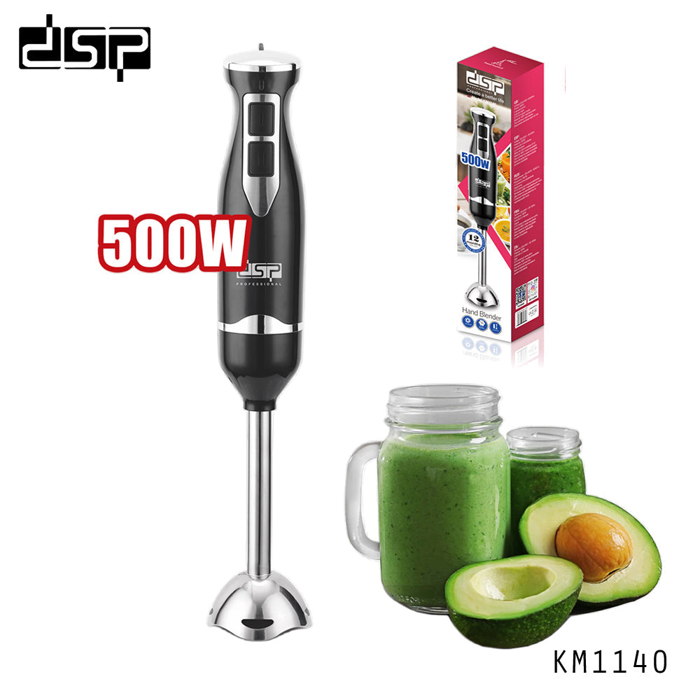 هاند بليندر 500 وات – سرعتان + توربو – موتور نحاس 5724 DSP KM1140U
