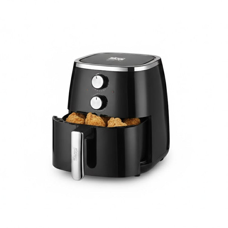 DSP KB2081 Air Fryer – 1500 Watts with a capacity of 5.5 liters with dual mechanical control